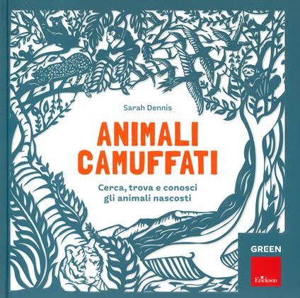 copertina del libro Animali camuffati di Sam Hutchinson 