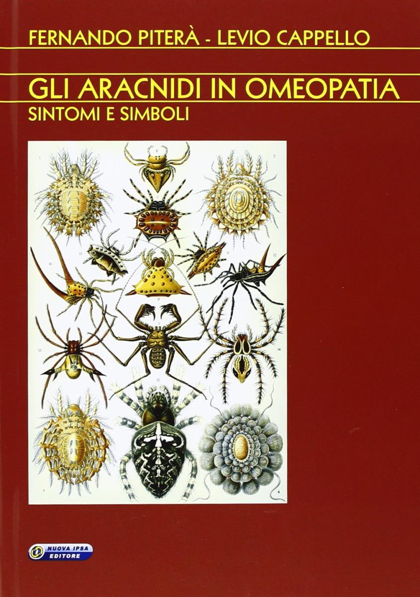 Gli aracnidi in omeopatia - outlet di Fernando Piterà