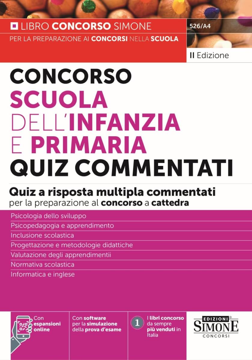 Concorso Scuola dell'infanzia e primaria di /immagini/libri/9788891437686.jpg
