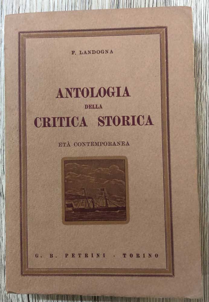 Antologia della critica storica di Franco Landogna