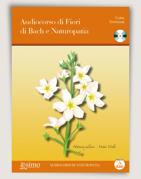 copertina del libro Audiocorso di Fiori di Bach e Naturopatia di Catia Trevisani