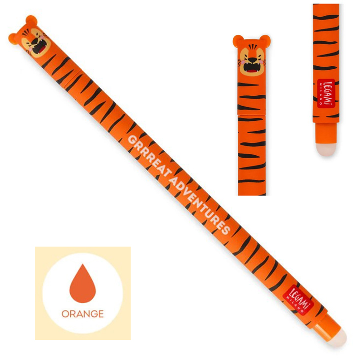 PENNA GEL CANCELLABILE ERASABLE PEN TIGER - LEGAMI di /immagini/libri/Penna_gel_cancellabile_erasable_pen_tiger_legami.jpg.jpg