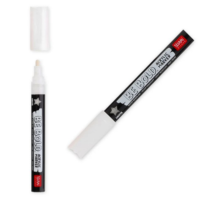 Pennarello Acrilico Be Bold Acrylic Marker Bianco - LEGAMI di /immagini/libri/Pennarello_acrilico_be_bold_bianco_legami.jpg