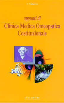 copertina del libro appunti di Clinica Medica Omeopatica Costituzionale di S. Matarese