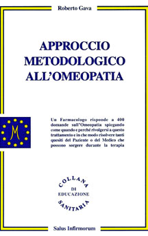 copertina del libro Approccio metodologico all’omeopatia - II EDIZIONE  di Roberto Gava