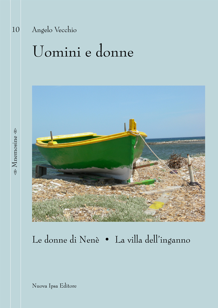 copertina del libro Uomini e donne di Angelo Vecchio