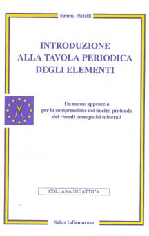 copertina del libro Introduzione alla tavola periodica degli elementi  di Emma Pistelli