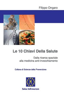 copertina del libro Le 10 Chiavi della Salute di Filippo Ongaro