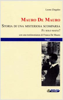copertina del libro Mauro De Mauro di Leone Zingales