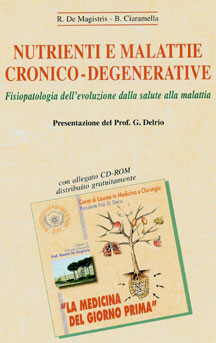 copertina del libro Nutrienti e malattie cronico-degenerative di R. De Magistris