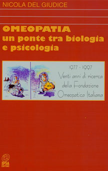 copertina del libro Omeopatia, un ponte tra biologia e psicologia di Nicola del Giudice