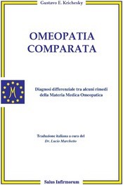 copertina del libro Omeopatia Comparata di Krichesky Gustavo Ezequiel
