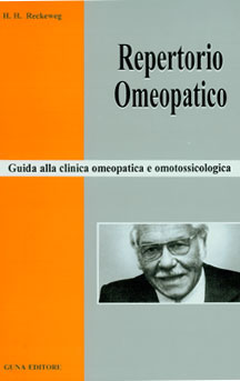 copertina del libro Repertorio Omeopatico di Hans Heinrich Reckeweg