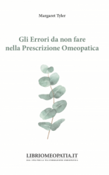 copertina del libro Gli errori da non fare nella prescrizione omeopatica di Margaret Tyler