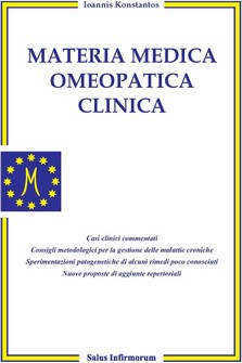 copertina del libro Materia Medica Omeopatica Clinica di Konstantos Ioannis