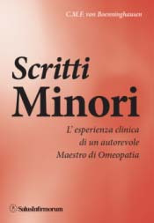 copertina del libro Scritti Minori di C. M. F. von Boenninghausen
