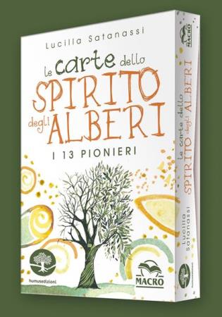 copertina del libro Le Carte dello Spirito degli Alberi - Cofanetto con 65 carte  di Lucilla Satanassi