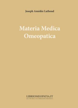 copertina del libro Materia Medica Omeopatica di Joseph Amédée Lathoud