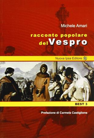 copertina del libro Racconto popolare del Vespro - outlet di Michele Amari