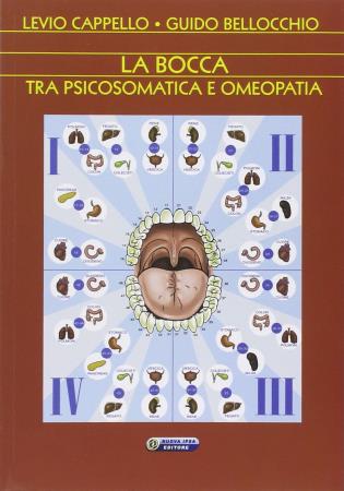 copertina del libro La bocca tra psicosomatica e omeopatia - outlet di Levio Cappello