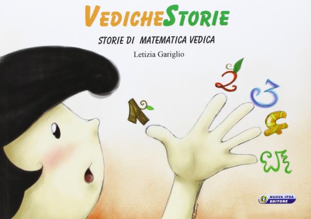 copertina del libro VedicheStorie. Storie di matematica vedica - outlet di Letizia Gariglio