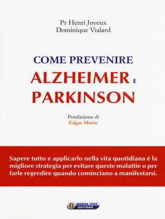 copertina del libro COME PREVENIRE ALZHEIMER E PARKINSON - outlet di Pr Henri Joyeux