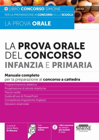 copertina del libro La prova orale Del Concorso Infanzia e Primaria - Manuale completo per la preparazione al concorso a cattedra di AA.VV.