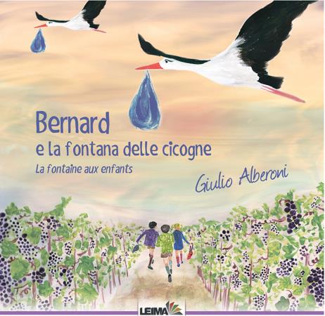 copertina del libro BERNARD E LA FONTANA DELLE CICOGNE di Giulio Alberoni