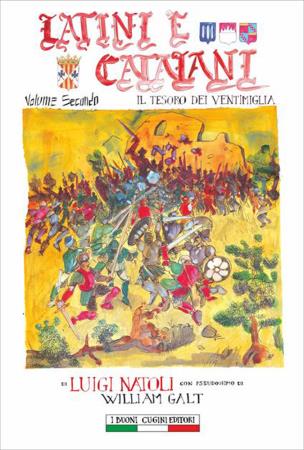 copertina del libro Latini e Catalani Vol 2: Il tesoro dei Ventimiglia di Luigi Natoli