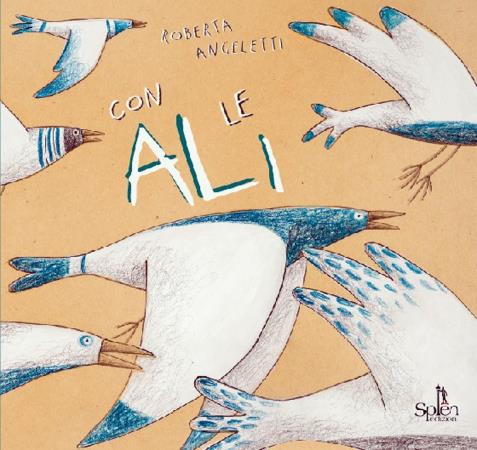 copertina del libro Con le ali / Roberta Angeletti di Roberta Angeletti