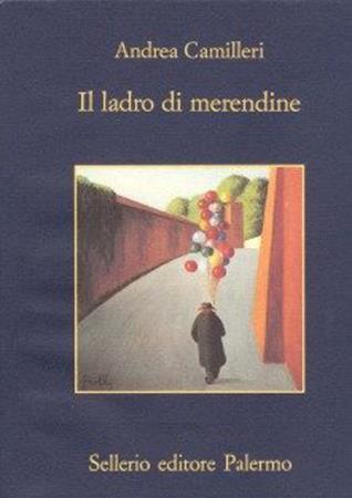 copertina del libro Il ladro di merendine  di Andrea Camilleri