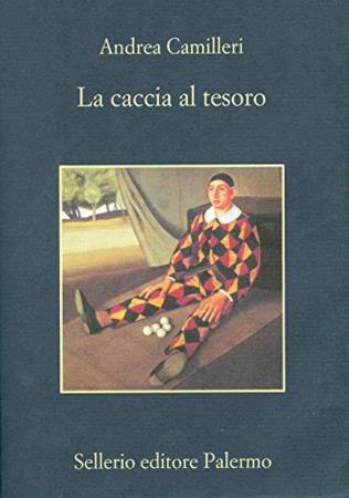 copertina del libro La caccia al tesoro di Andrea Camilleri