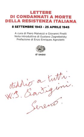 copertina del libro LETTERE DI CONDANNATI A M - AA. VV. di AA.VV.