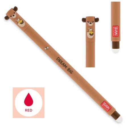copertina del libro PENNA GEL CANCELLABILE ERASABLE PEN TEDDY BEAR RED - LEGAMI di aa.vv.