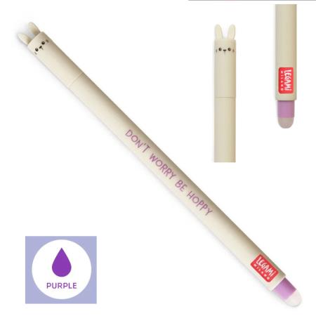 copertina del libro PENNA GEL CANCELLABILE ERASABLE PEN BUNNY - LEGAMI di aa.vv.