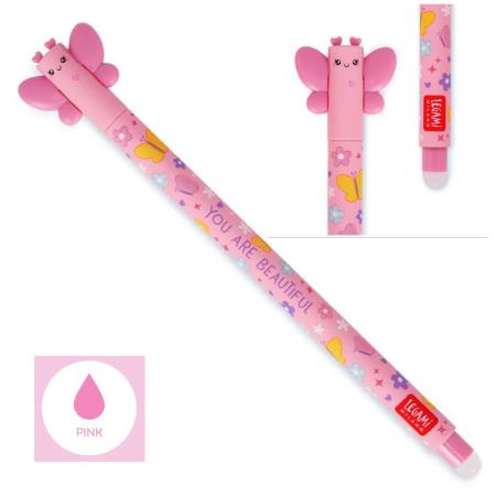copertina del libro PENNA GEL CANCELLABILE ERASABLE PEN BUTTERFLY - LEGAMI di AA.VV.