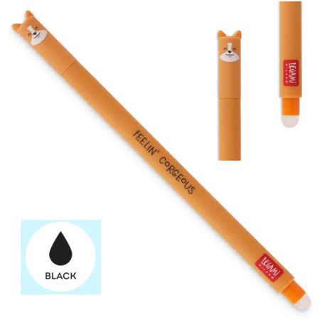 copertina del libro PENNA GEL CANCELLABILE ERASABLE PEN CORGI (VOLPE) - LEGAMI di AA.VV.