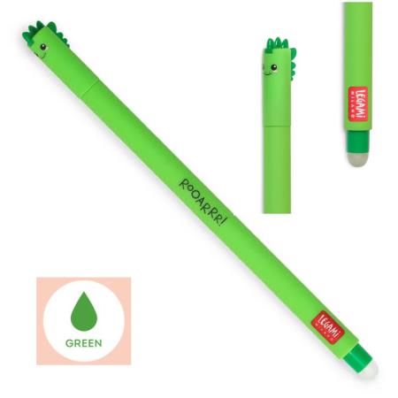 copertina del libro PENNA GEL CANCELLABILE ERASABLE PEN DINO - LEGAMI di AA.VV.