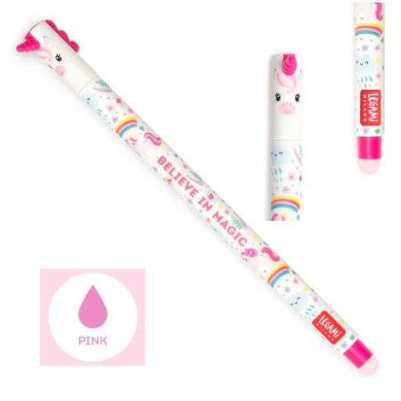copertina del libro PENNA GEL CANCELLABILE ERASABLE PEN UNICORN - LEGAMI di AA.VV.