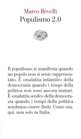 copertina del libro Populismo 2.0 di Marco Revelli