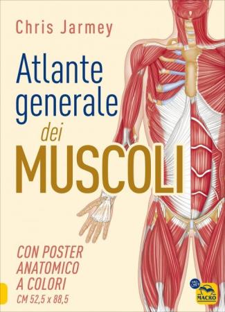 copertina del libro Atlante Generale dei Muscoli di Chris Jarmey