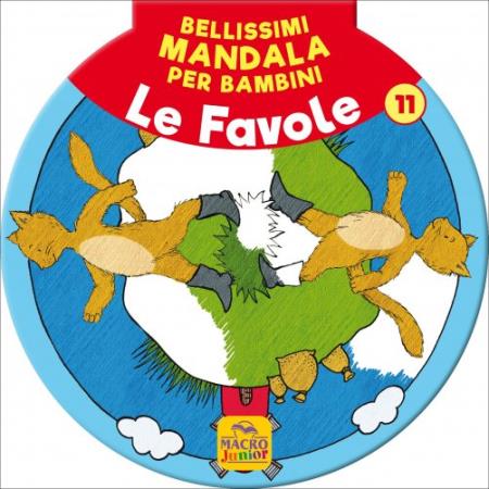 copertina del libro Bellissimi Mandala per Bambini Vol.11 - Le Favole di AA.VV.