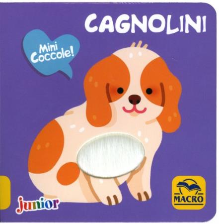 copertina del libro Mini Coccole - Cagnolini di Maëlle Cheval