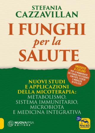 copertina del libro Funghi per la salute di Stefania Cazzavillan
