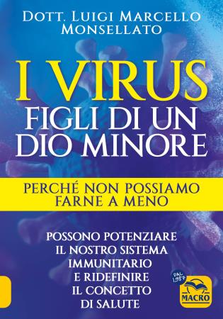 copertina del libro I virus figli di un dio minore di Luigi Marcello Monsellato