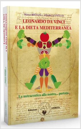 copertina del libro Leonardo Da Vinci e la dieta mediterranea di Marco Biffani