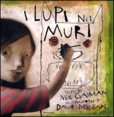 copertina del libro I Lupi nei muri di Neil Gaiman