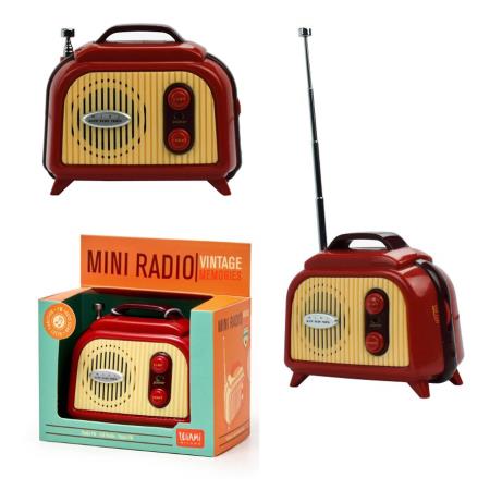 copertina del libro Mini Radio Portatile Vintage Memories - Legami di aa.vv.