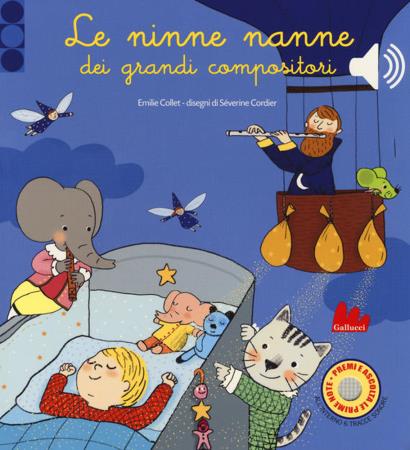 copertina del libro NINNE NANNE DEI GRANDI COMPOSITORI  E) - COLLET CORDIER di Emilie Collet