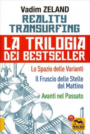 copertina del libro Reality Transurfing La Trilogia di Vadim Zeland